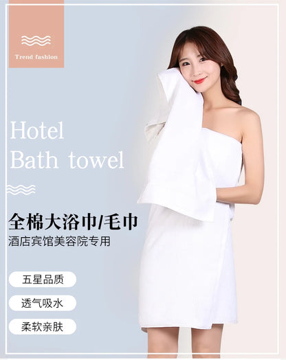 microfiber bath towel beauty salon towel white classic luxury hand towel-hotel-spa Swimming towels Beach towel