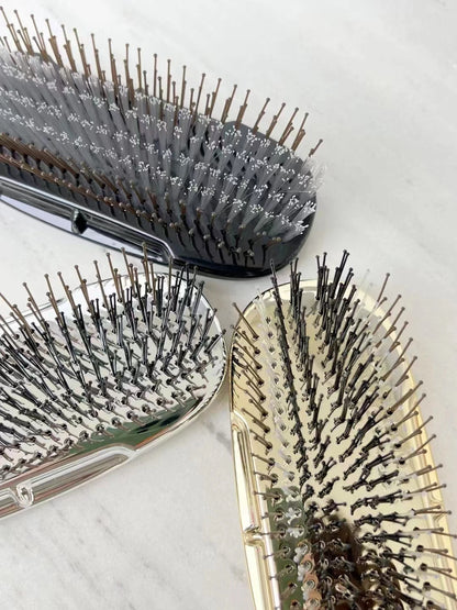 S Heart S Scalp Brush World Model (Short) Gold Black Silver New Package from Japan