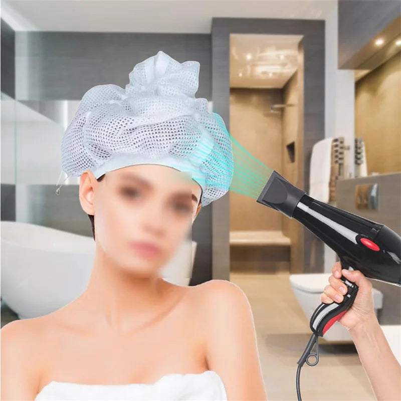 New 1PC Hollow Hair Dryer Hair Hat Electric Hair Dryer Hair Dryer Hat Bathroom Hair Dryer Hat Hair Mask Cap ﻿