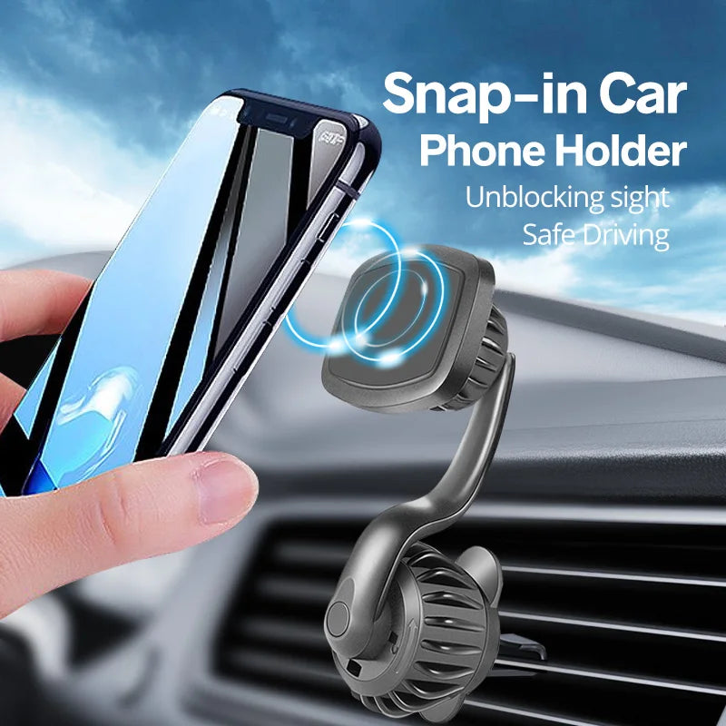 Strong Magnetic Car Phone Holder Mount Car Vent Phone Mount 360 Rotate Arm Auto Cell Phone Holder for Car Phone Bracket Stand