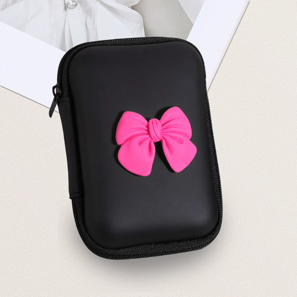 3D Bow Charger Cable Protector Cover For iPhone 20W 18W Charger Protector Storage Bag Case Cover Management Wire Cord Organizers