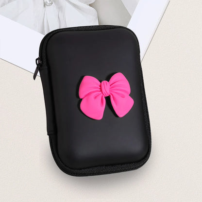 3D Bow Charger Cable Protector Cover For iPhone 20W 18W Charger Protector Storage Bag Case Cover Management Wire Cord Organizers