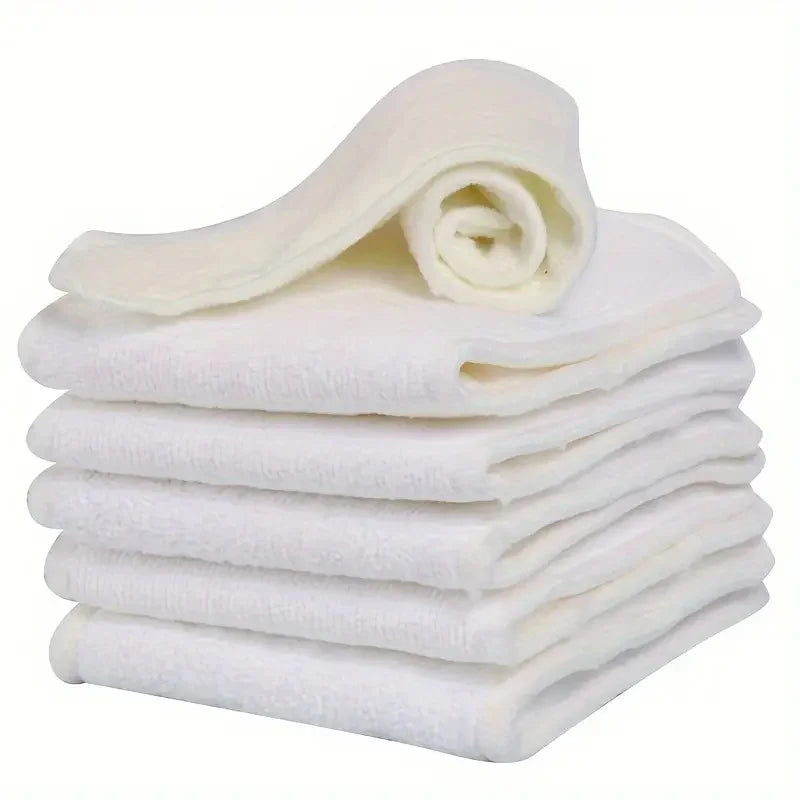 4PCS Reusable Adult Diaper Inserts Pads -Soft Breathable Microfiber/Bamboo Charcoal Liner for Day and Night Use 2 Sizes