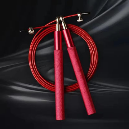 3 Meters Speed Skipping Rope Adjustable 360° Swivel Ball Bearing Boxing Skipping Rope Steel Wire Aluminum Alloy