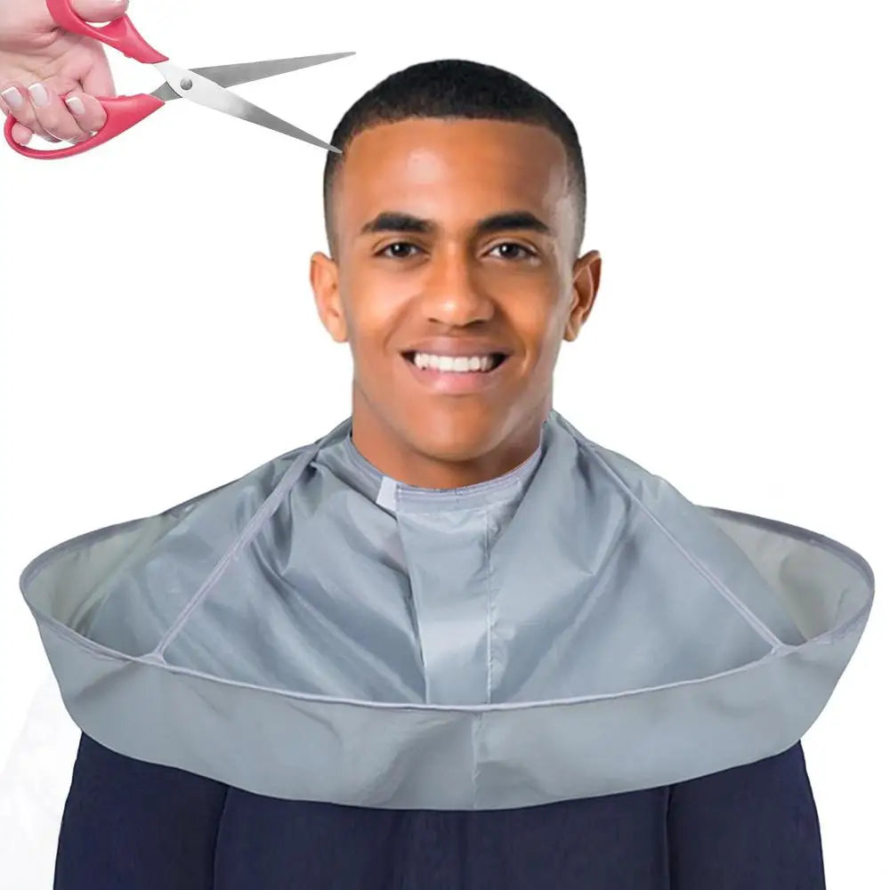 Barber Cape 60cm Umbrella Design Barber Salon Cape for Adults Practical Barber Accessories to Keep Hair Off Clothes and Floor