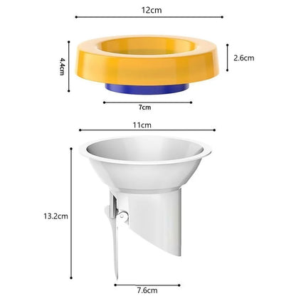 Toilet Flange Flange Check Valve Toilet Accessories Wax Ring With Backflow Anti-backflow Perfect Seal For Toilet Hone Supplies