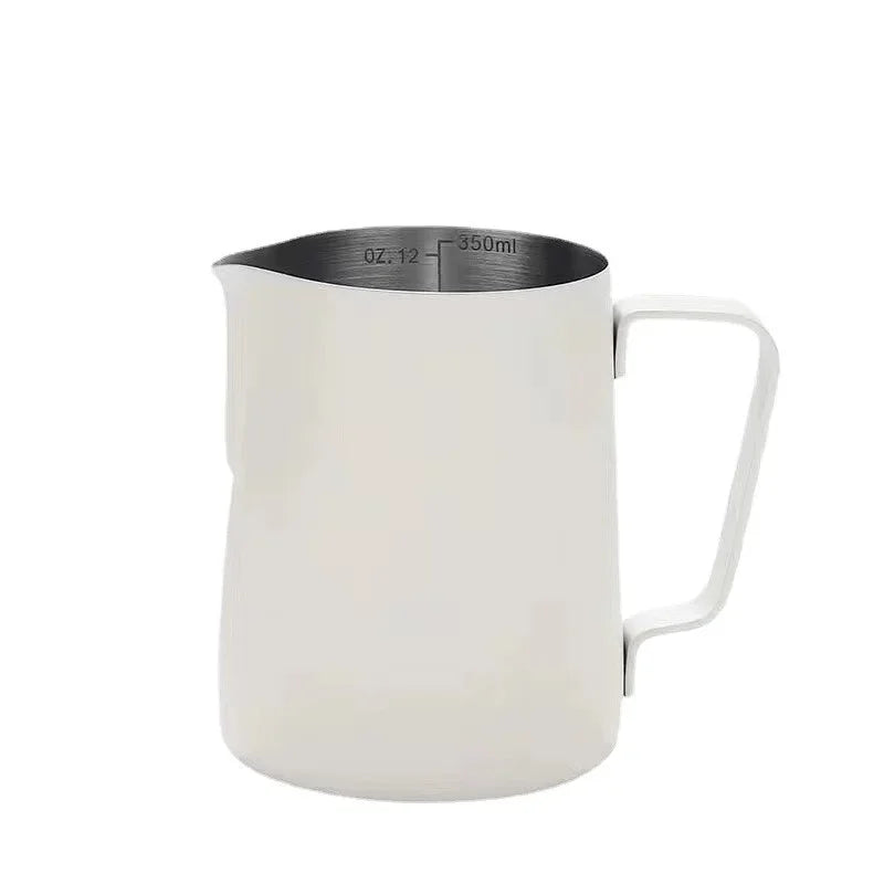 Coffee Milk Frothing Pitcher Jug Stainless Steel With Scale Espresso Steaming Pitchers Professional Milk Foam Jug Barista Craft