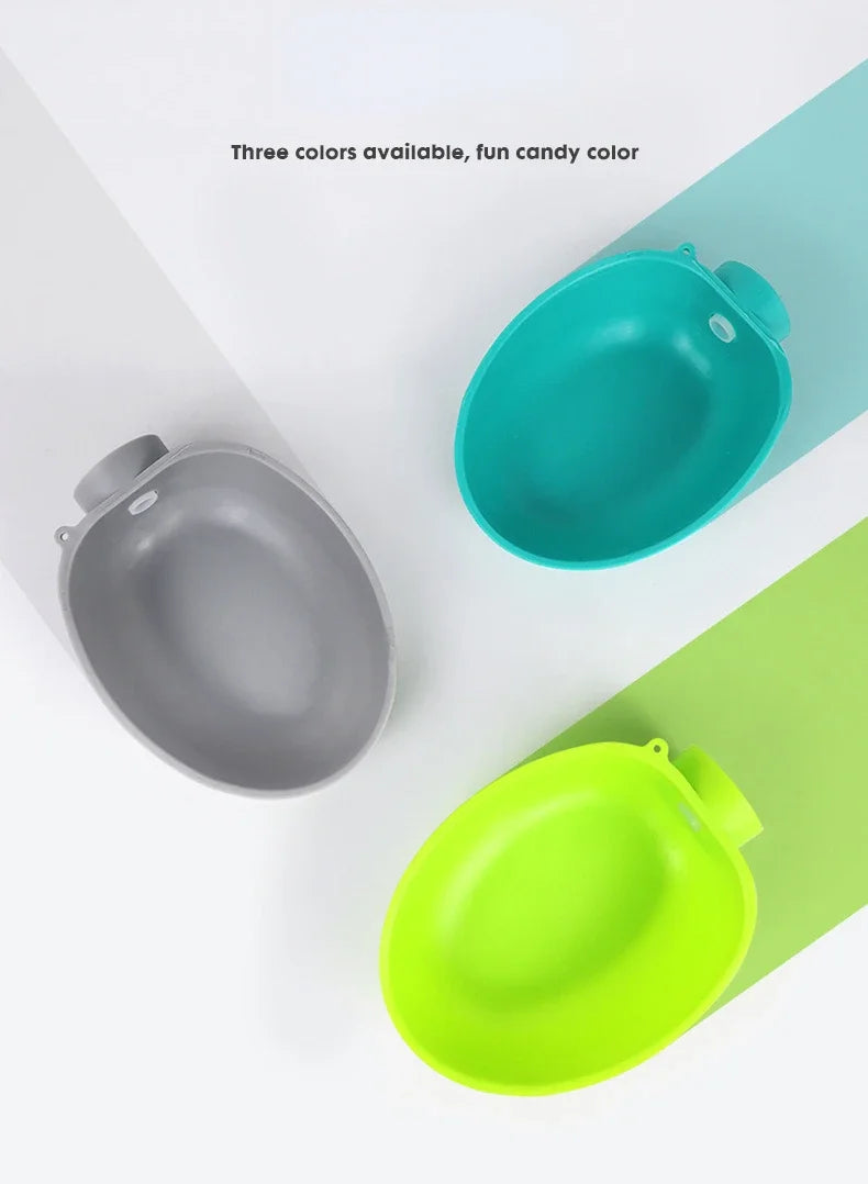 Dog Drink Water Portable Travel Pet Drinker Leak Proof Dog Bowl Food Cat Fountain Outdoor Walking Drinking Bottle Dogs Feeder