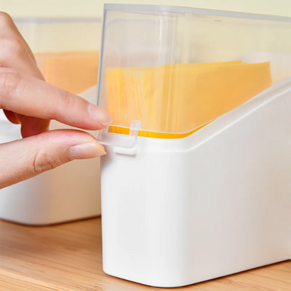 Refrigerator Organizers Case Food Container Cereals Cheese Storage Box Kitchen Fridge Coffee Holder Fresh Vegetable Fruit Basket