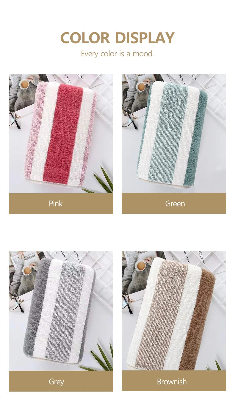New Home Soft and Comfortable Bath Towels for Men and Women, Absorbent and Comfortable Couple's Large Towels, Wrapping Towels