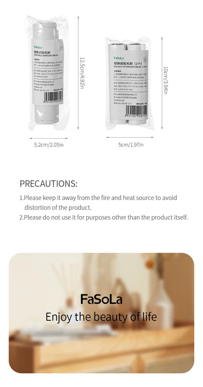 Portable Mini Clothing Lint Roller For Vercoats Woolen Clothes Static Electricity Grooming Brush for Pet Hair