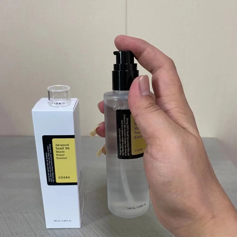 COSRX Snail 96 Serum Essence Soup Water Replenishing Hydrating Serum 100ml Snail Soothing Gel Skin Care Products