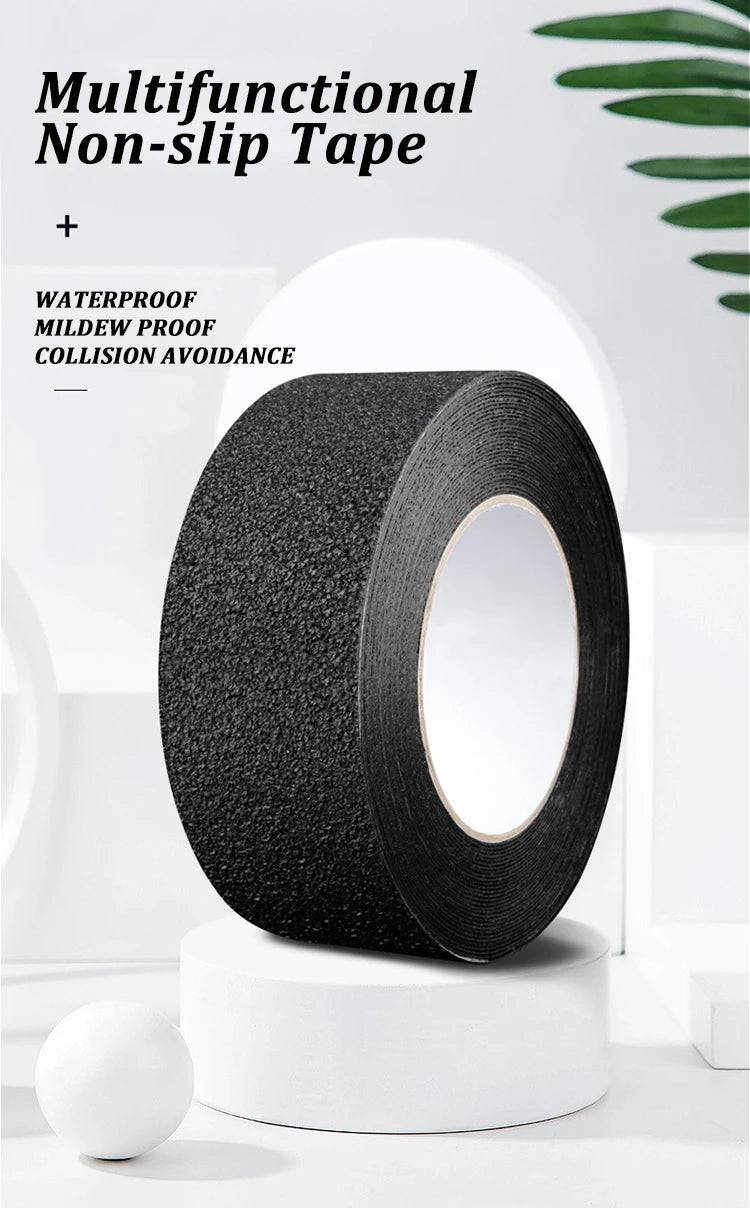 Floor Non Slip Tape Bathroom Stairs High Friction Safety Anti-slip Tape Outdoor Indoor Skate Stickers Bathtub Anti Slip Adhesive