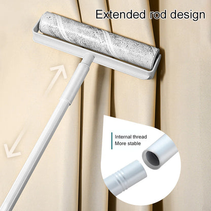 Clothes Bed Lint Remover Tool Large Cleaning Lint Roller With Long Handle For Car Seats Removes lint From Clothes