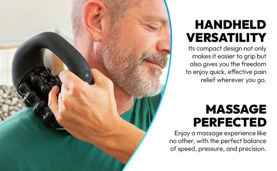 ‌Deep Tissue Massage Gun - Portable Percussion Therapy for Muscle Recovery & Pain Relief, 3 Speed Handheld Cordless Massager for