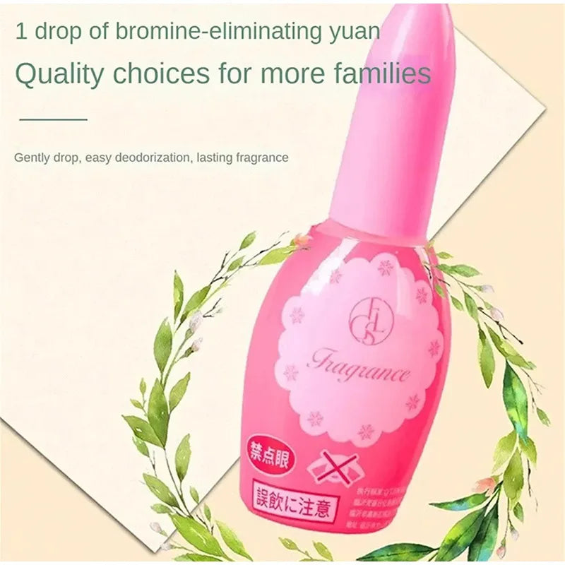 20ml One Drop Toilet Odor Eliminator Plant-based Liquid Freshener For Instant Bathroom Toilet Deodorizing Long-lasting Fragrance