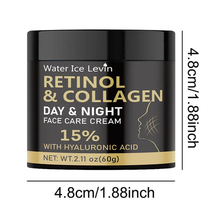Retinol Cream, Retinol Collagen Cream, Vitamin C Moisturizer, Retinol Moisturizer, Suitable for Sensitive Facial Skin