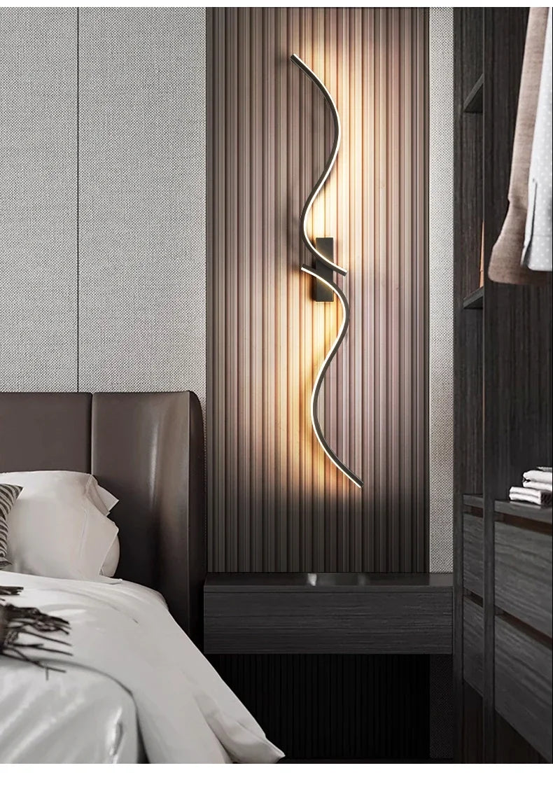 Modern Wall Lamp Letter LED Decorative Lights Nordic Living Room Wall light Corridor Hang Lamp Home Decoration Lighting Fixtures