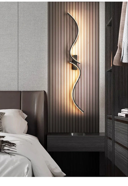 Modern Wall Lamp Letter LED Decorative Lights Nordic Living Room Wall light Corridor Hang Lamp Home Decoration Lighting Fixtures