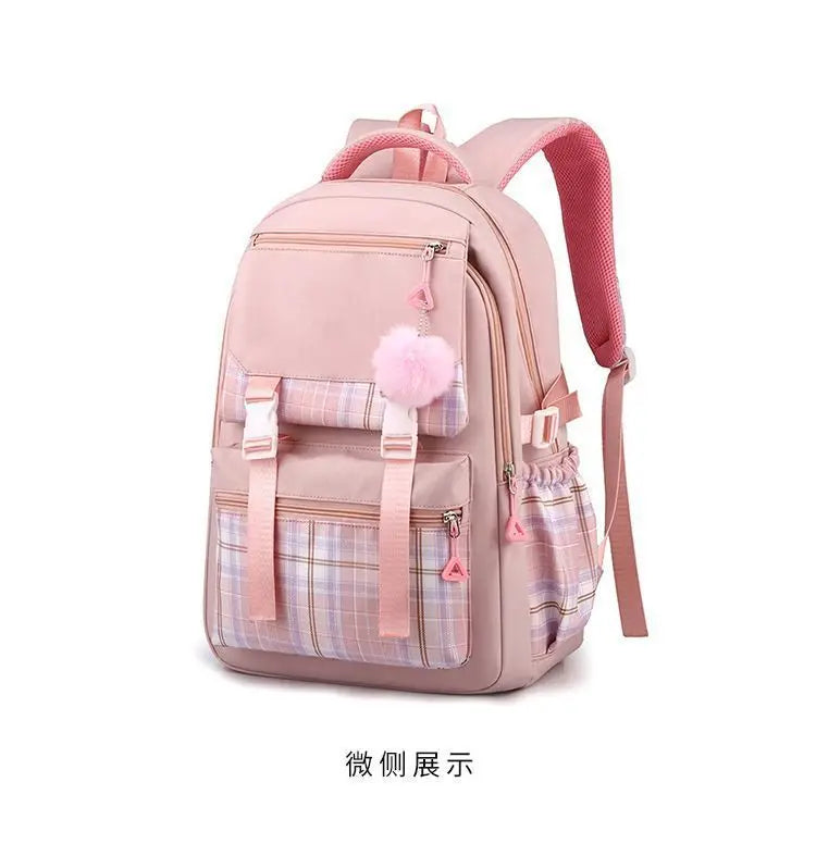 hellokitty Hello Kitty Backpack Female Japanese Cute Primary School Junior High School Large Capacity School Bag