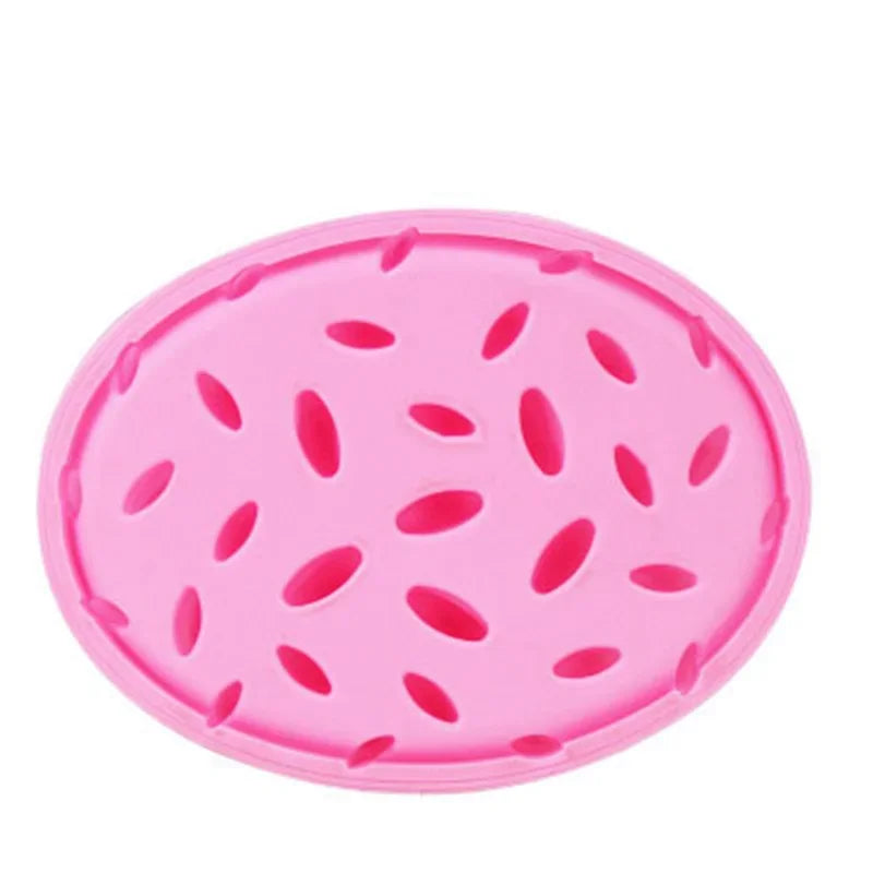 Silicone Pet Bowl Dog Cat Slow Eating Feeding Food Bowls Portable Puppy Feeder Puzzle Bowls Dishes Anti Choke Food Container