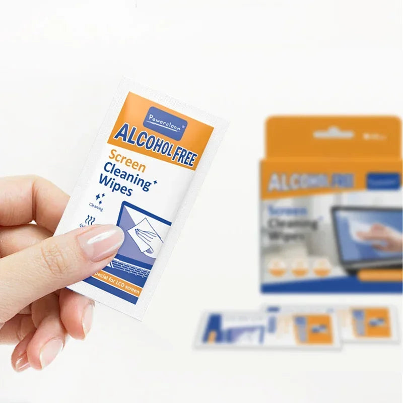 40Pack Disposable Portable Cleaning Wipes Phones Tablets Laptop TV Monitors Cars Spotless LCD Screens Universal Cleaners Wipes