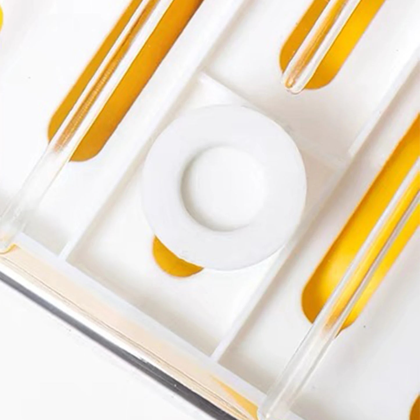 Fridge Organizer, Stackable Refrigerator Organizer Bins Reusable Food Storage Containers Fridge Drawer Organizer in Home Kitchen