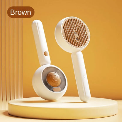 Hair Removal Pet Spray Hair Comb Self-cleaning Sliker Brush Health Protection Steam Spray Hair Remover Anti-Static