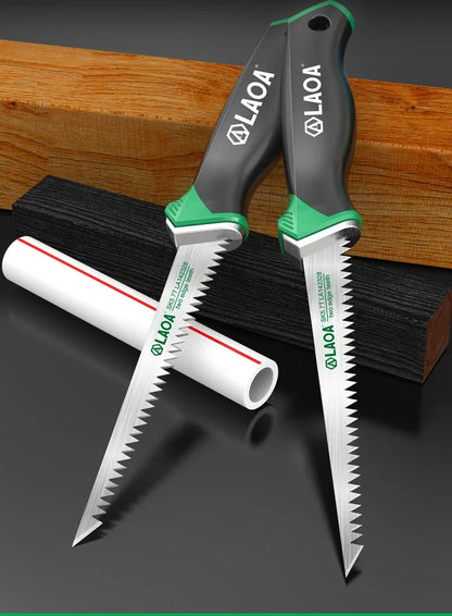 LAOA handheld manual saw Wall panel saw household woodworking saw   express park forest garden art saw gypsum board saw