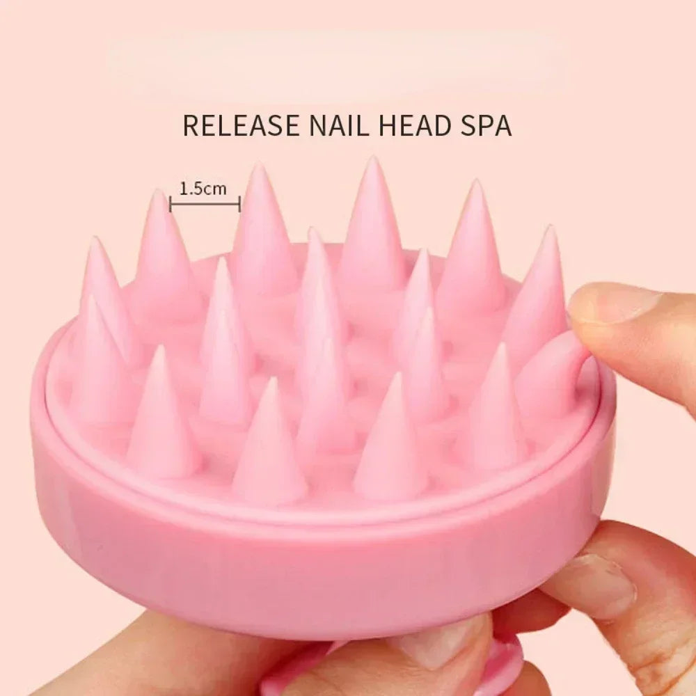 Head Cleansing and Massage Wet and Dry Scalp Massage Brush Soft Massage Cushioned Airbag Non-invasive Scalp Deep Conditioning