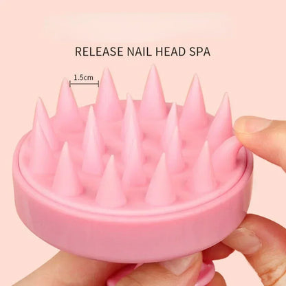 Head Cleansing and Massage Wet and Dry Scalp Massage Brush Soft Massage Cushioned Airbag Non-invasive Scalp Deep Conditioning