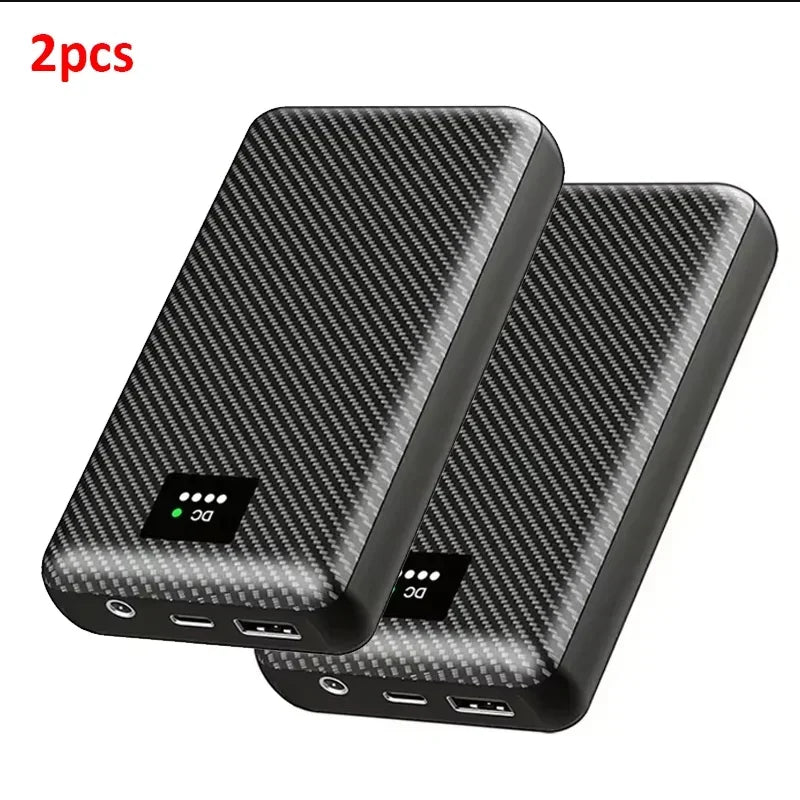 Powerbank 40000mAh Portable Heating Mobile Power Supply for Heating Vest Jacket Gloves Electric Heating Equipment DC Power Bank