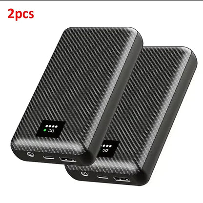 Powerbank 40000mAh Portable Heating Mobile Power Supply for Heating Vest Jacket Gloves Electric Heating Equipment DC Power Bank