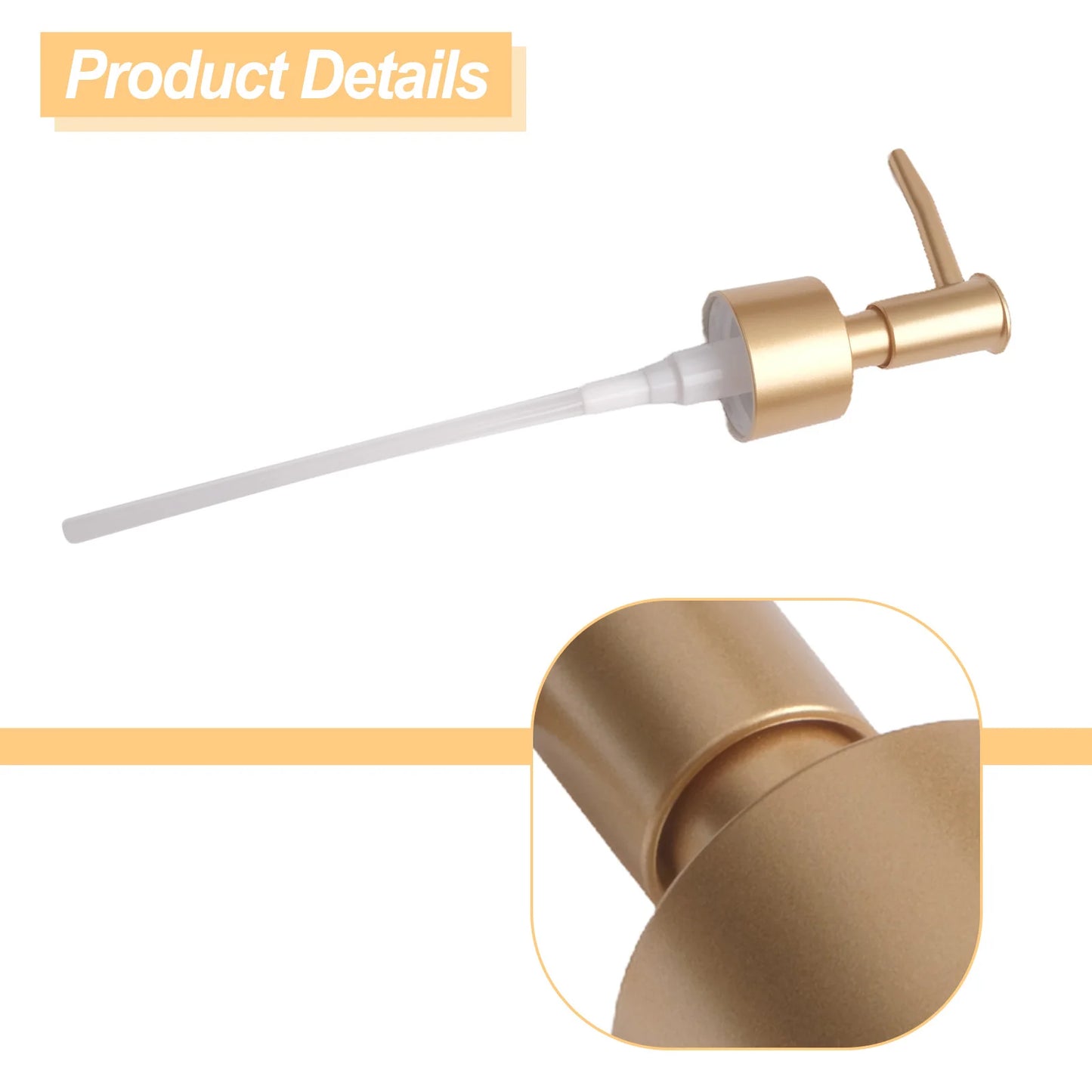 Creams Replacement Soap Dispenser Pump Kitchen Bathroom Brushed Silver Monitor Brightness Essences Gold Real SPAs