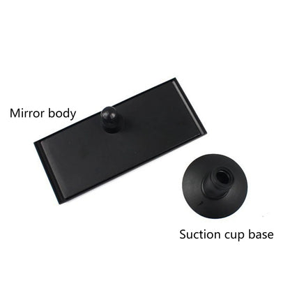 1X  Baby Car Mirror Rotatable Wide Anti-drop Durable Rearview Mirror With Suction Cup For Back Seat High Quality Car Accessories