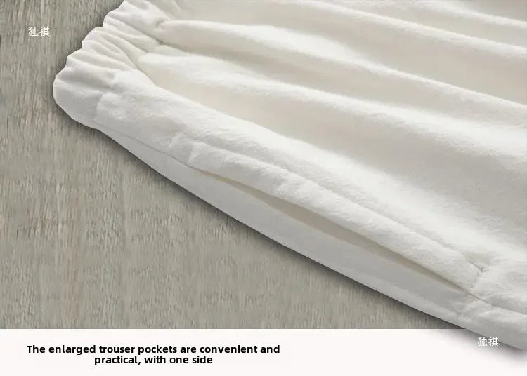 Traditional Chinese Men's Tang Suit Cotton Linen Ancient Costume Tea Servant Zen Meditation Clothing Middle Mountain Hanfu