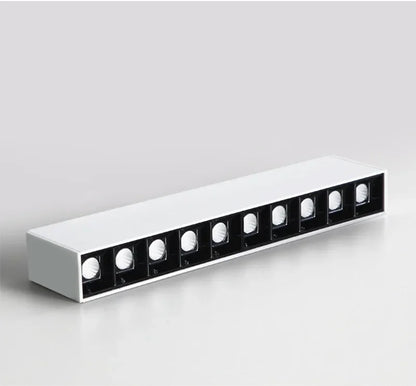 LED Spot Light 10W 20W 30W 40W line light bar creative linear long strip living room corridor light Surface Mount