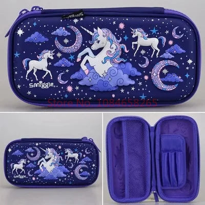 Genuine Australian Smiggle Pencil Case Cute Student Stationery Pencil Case Pencil Bag Student Gift