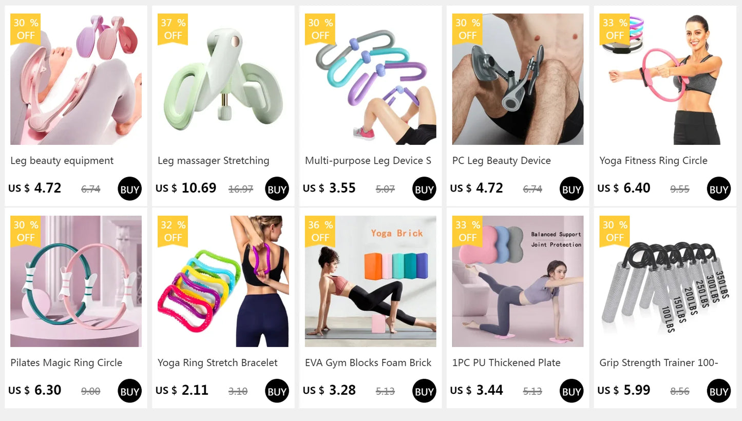 Leg beauty equipment Muscle trainer Pelvis recovery Firmness training Leg curling Hip beauty Large thick leg clamp Leg Fitness