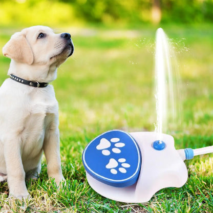 Outdoor Dog Water Fountain Press Dog Water Fountain Toy Dog Water Fountain Toy Dog Water Toy Drinking Sprinkler Easy Activated