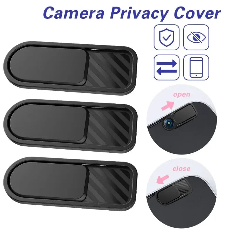 Camera Lens Cover Anti Hacking Peek Sliding Mobile Phone Lens Privacy Sticker for IPad Tablet Webcam Laptop Camera Cover