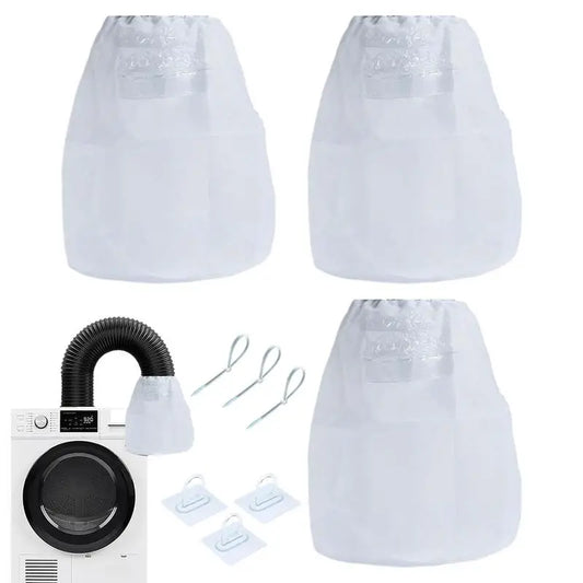 Lint Catcher For Dryer Dryer Vent Filter Reusable Fluff Cleaning Kit Dryer Vent Bucket Indoor Box For Ventless Dryer To Prevent