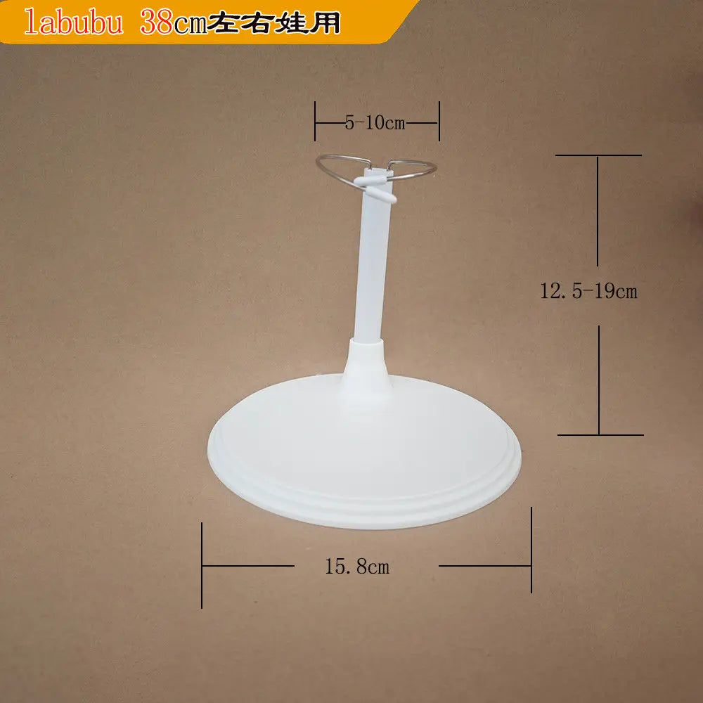 LABUBU Adjustable Metal White Black Doll Dummy Puppet Wrist Stand Holder Bracket Support Dollhouse Accessories Toy Store Display