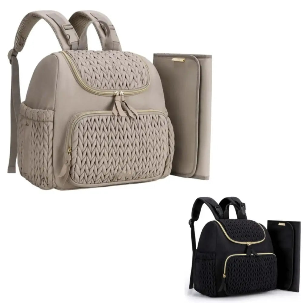 New Large Capacity Mommy Bag Lightweight Fashion Baby Diapers Organizer Diaper Bag Women