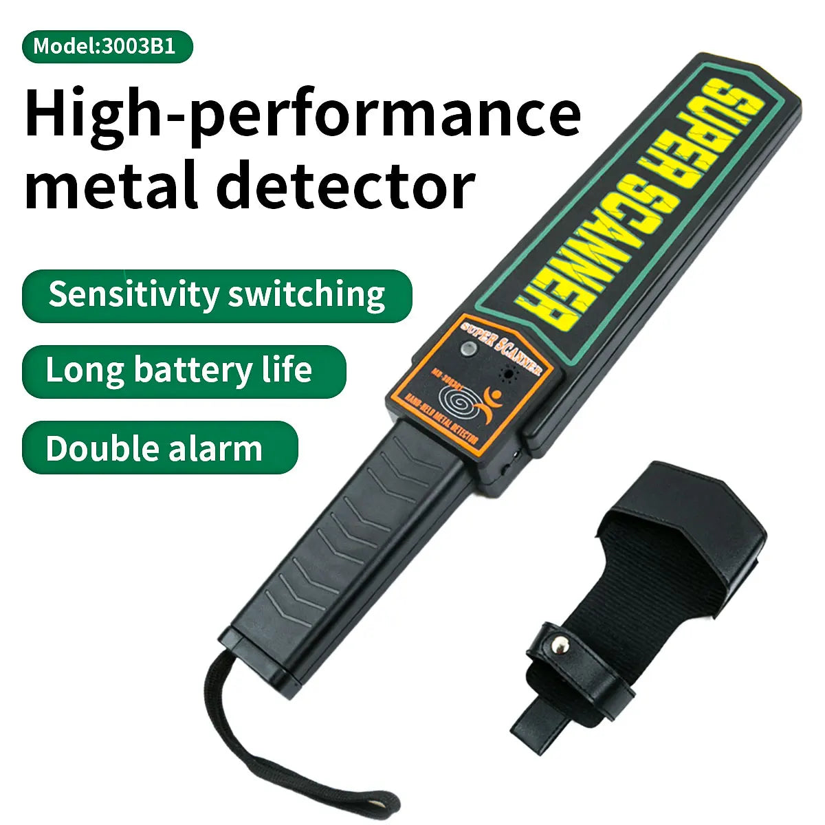 Safe Checking Metal Detector Handheld Metal Detection Gold Finder Portable Scanner Depth Wall Detector Security Inspection Devic