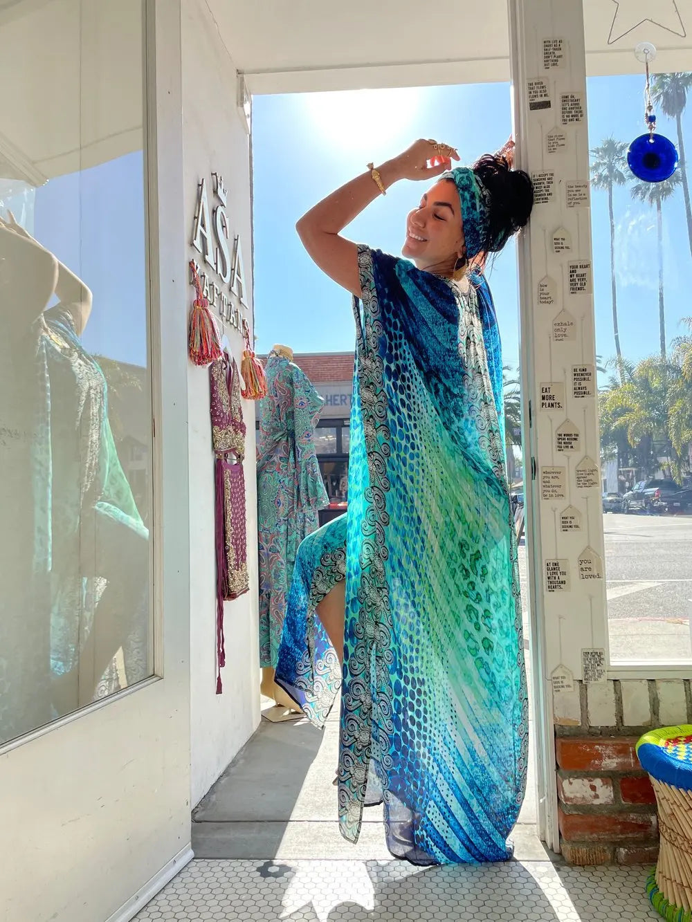 Women Boho Clothing Bohemian Cover-ups Bikinis Maxi Dresses Beach Outfits Kaftans Swimwear