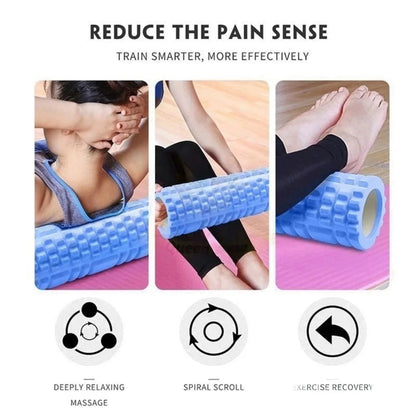 Hollow Yoga Column Foam Three-dimensional Floating Roller for Pilates Yoga Exercise Fitness Relaxation Muscle Massage Stick Club