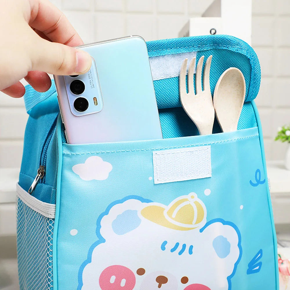 Food Storage bag Student lunchbag cool food bag for Children Food Container for Kids Schiool Thermal Lunch food Bag Mommy bag