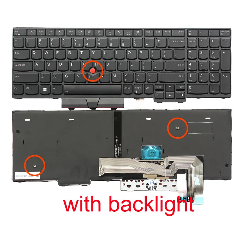 Laptop alternate keyboard for Thinkpad L15 Gen1 Gen2