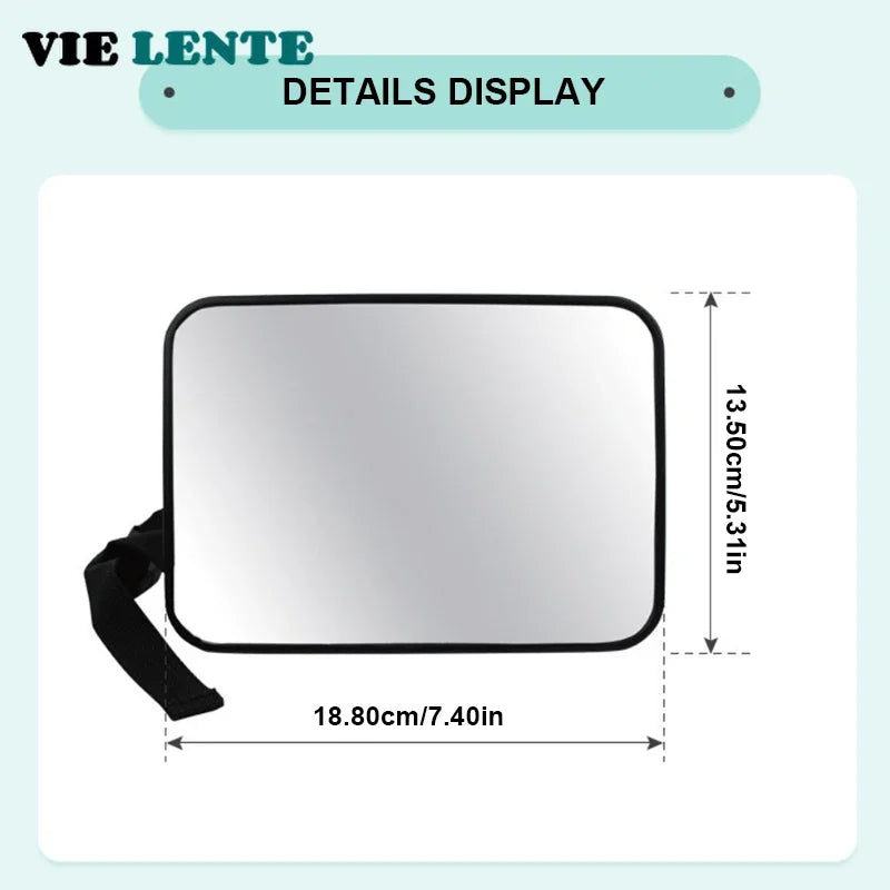 Car Rearview Mirror Baby Mirrors for Safety Interior Mirror Universal Car Seat Headrest Mirror Monitor Child Baby Safety Driving